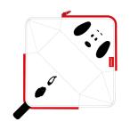 どっとポーチ スヌーピー おにぎり フェイススヌーピーB （タオル ハンカチ ハンドタオル ポーチ）