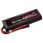 ハイテック Li-Poバッテリー エックスパワー Rスペック 7.4V 4200mAh 50C/100C T型ディーンズコネクター