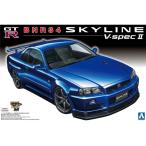アオシマ プラモデル 1/24 ザ・ベストカーGT No.8 BNR34 スカイラインGT-R V‐specII