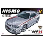 アオシマ プラモデル 1/24 Sパッケージ バージョンR No.081 NISMO R34スカイライン GT-R Z-TUNE