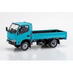 アオシマ プラモデル 1/32 楽プラ スナップキット No.23-TE 日野 デュトロ 平ボデー ターコイズ