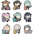 アオシマ 艦隊これくしょん ラバーキーホルダー Vol.5 10個入りBOX