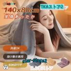 電気毛布 敷き毛布 フランネル 電気掛敷毛布 140×80cm 洗える ブランケット USB給電式 省エネ 収納袋付き 寝具 冬物 お手入れ 簡単寒さ対策 3色 プレゼント