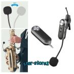  stage Performance sax . человек поэтому. Professional беспроводной sax Mike voice усилитель передатчик & ресивер labe задний Mike U