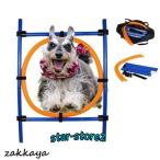  собака для собака Agility тренировка Jump кольцо собака наружный игра перевозка возможность высота регулировка возможность движение нехватка препятствие предмет иен type собака. тренировка tool 