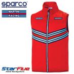 ショッピングファッションセール対象商品 【セール】スパルコ×マルティーニレーシング ベスト レプリカ REPLICA VEST Sparco MARTINI RACING
