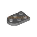  Lego LEGO детали продажа поотдельности #3176 plate 2×3( одна сторона половина иен дыра иметь ): темный blue tone Ray 