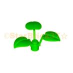  Lego LEGO растения детали продажа поотдельности #6255 3 листов лист :b светло-зеленый 