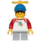レゴ LEGO シティミニフィグ：プロペラの帽子の男の子(60234)