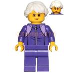 レゴ LEGO シティミニフィグ：トレーニングウェアのおばあさん(60234)