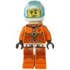 レゴ LEGO シティミニフィグ：宇宙飛行士の男性-オレンジスペーススーツ(60225)