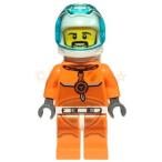 レゴ LEGO シティミニフィグ：宇宙飛行士の男性-オレンジスペーススーツ(60226)