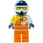レゴ LEGO シティミニフィグ：ATVドライバーの男性(60255)