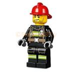 レゴ LEGO シティミニフィグ：消防士の男性(60212)