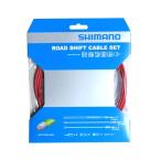SHIMANO シフトケーブルセット オプティスリック ROAD レッド Y60198040