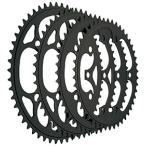 TIOGA(タイオガ) チェーンリング (5アーム用/PCD 130mm) 52T BLK CKR05701
