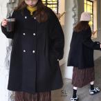 コート レディース スクールコート Pコート マント風コート 学生 女子 ピーコート アウター Aライン 羽織 2020秋