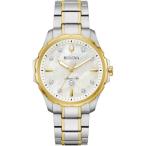 ブローバ BULOVA マリンスター マザーオブパール 98P227 男女兼用 36mm ウォッチ 8P ダイヤモンド 時計 腕時計