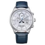 日本未発売 シチズン エコドライブ ムーンフェイズ メンズウォッチ 電波ソーラー 月 CITIZEN BY1030-09A