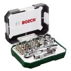 BOSCH (ボッシュ) 2607017322 ラチェット スクリュードライバービット セット 26ピース