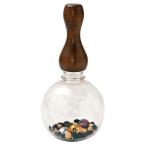 ベビー用玩具 ガラガラ TOY Grip with Globe Bottle - トイグリップ / 黒拭き漆仕上げ モクネジ×輪島キリモト MokuNeji / モクネジ