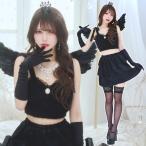  бесплатная доставка черный ve-ru. ангел mona черный чёрный ангел rusi мех Angel Tiara .. перо брызги маленький демон костюмированная игра костюм Halloween маскарадный костюм костюм 