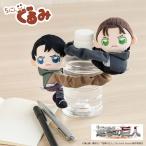 ちょこんぐるみ シュシュ 進撃の巨人 ヘアアクセサリー ヘアアクセ ヘアゴム 髪飾り 髪留め まとめ髪 ポニーテール 腕 目印 グッズ ぬいぐるみ ぬい かわいい