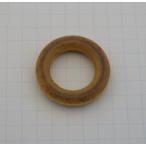 ウッドリング 約24mm ライトブラウン色 約5個 03-LBR