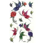  тату-наклейка бабочка * бабочка [17x10cm Halloween маскарадный костюм костюмированная игра ] [HM042]