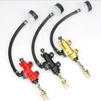 別体式　リアブレーキマスター　ゴールド　タンク　ホース付き!