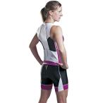  ликвидация Louis gano женщина COMP SLEEVELESS( триатлон ) эластичность утомление уменьшение утомление восстановление эффект синий / чёрный Msiz 1020483-787 Yu-Mail возможно 