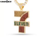 ショッピングking  ネックレス キングアイス King Ice スラーピー Slurpee セブンイレブン ロゴ メンズ レディース Iced 7-Eleven Logo Necklace