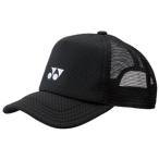 YONEX ヨネックス メッシュキャップ 40002-007 ブラック テニス 帽子 お取り寄せ商品