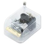  музыкальная шкатулка crystal - - moni -.. тоже нет ., 6673ma Caro ni.... compact прозрачный прозрачный чехол zen мой музыка смешанные товары подарок construction craft сувенир 