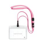  открытый промышленность подвешивание ниже название . мягкий чехол визитная карточка размер NL-22P FPK свежий розовый 