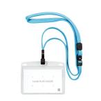  открытый промышленность подвешивание ниже название . мягкий чехол визитная карточка размер NL-22P MBU mint blue 