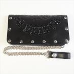 TENDERLOIN Tenderloin WALLET BSbo Rene o Skull длинный бумажник чёрный Size [ свободный ] [ б/у товар - очень хороший ] 20769168