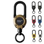 ROOT CO ルート コー カラビナ キーホルダー キーリング グラビティ マグ リール 360 マグネット 磁石  ROOT CO. MAG REEL スマホグッズ 携帯グッズ GMR3