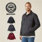 hyu- камень HOUSTON рубашка жакет melt nCPO рубашка жакет MELTON CPO SHIRT JACKET 51535 мужской шерсть кальмар li кнопка NAVY Chief Petty Officer чёрный 