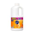 花王 キュキュット つめかえ用 1380mL 超特大サイズ オレンジの香り Kao 食器用洗剤 油汚れ 除菌 ウイルス除去 消臭 くすみ落とし 詰め替え 詰替 1.38L