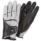 MIZUNO Mizuno перчатки W-GRIP LG( обе рука )( парк для гольфа ) белый × черный парк для гольфа перчатки 