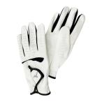 MIZUNO Mizuno перчатки COMFYGRIP( обе рука )( парк для гольфа ) белый × черный парк для гольфа перчатки 