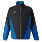 MIZUNO Mizuno тренировка Cross жакет черный × Surf блюз im плавание одежда 