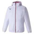 MIZUNO Mizuno тренировка Cross жакет белый × красный плавание плавание одежда 