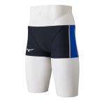 MIZUNO Mizuno .. тренировка для Short леггинсы черный × блюз im плавание .. купальный костюм Exa - костюм 