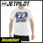 あすつく JETPILOT（ジェットパイロット）ロゴ入りＴシャツ/DIMENSION DWR COATED COTTON TEE（ホワイト）マリンジェット/ジェットスキー/サーフィン