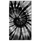 サーフタオル ビーチ タオル 148×84cm TIEDYE-C.COFFIN BK  (レウス) Leus BEACH TOWEL ブランケット サーフィン