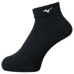 MIZUNO Mizuno короткие носки черный × белый волейбол носки 