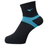 MIZUNO Mizuno короткие носки черный × Diva голубой волейбол носки 