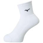 MIZUNO Mizuno средний носки белый × черный волейбол носки 